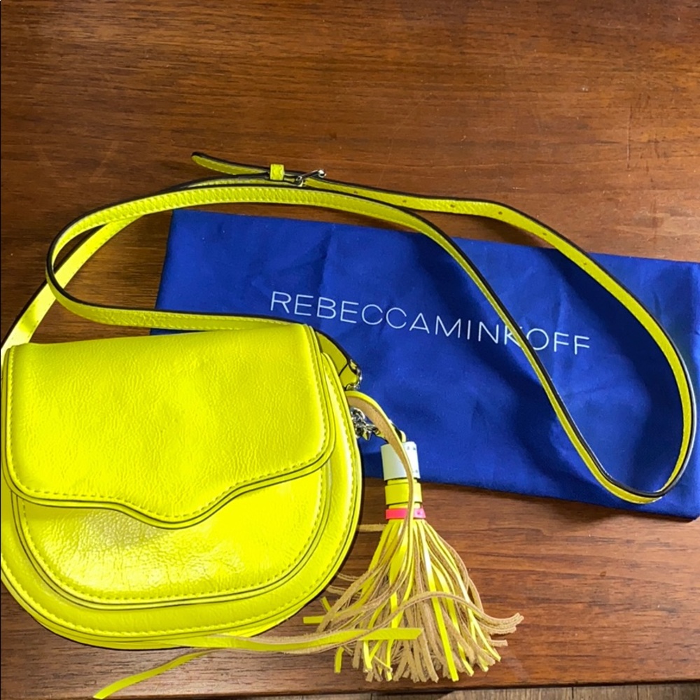 Rebecca Minkoff Neon Yellow Purse